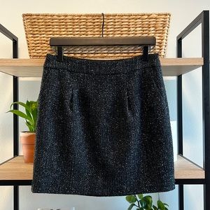 Ann Taylor Wool Blend Tweed Pencil Skirt w/Pockets, 2